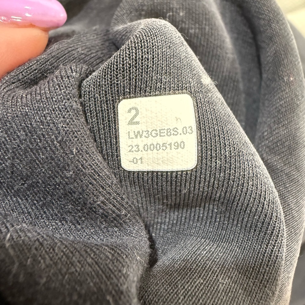 Lululemon Brushed Softstreme Ribbed Half Zip - Picture 13 of 13